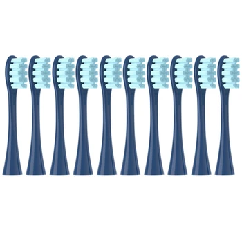 10 шт. Сменных насадок для электрической зубной щетки Oclean Flow/X/X PRO/F1/One/Air 2, Сменная насадка для зубной щетки A