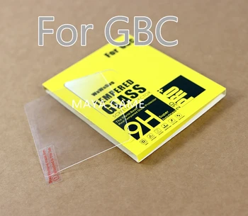 100шт Защитная Стеклянная Пленка Против Царапин Glass Protector для Gameboy GB GBA GBC GBP GBA SP