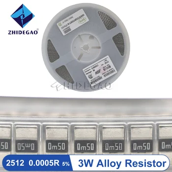2512 0,0005R SMD 3 Вт Сопротивление резистора из 5% сплава