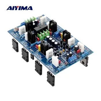 AIYIMA 2,0 Усилитель Мощности Аудио Плата 2SA1943 2SC5200 300Wx2 Amp Усилитель для домашнего Кинотеатра Hi-Fi Стерео Звук Динамик Усилитель