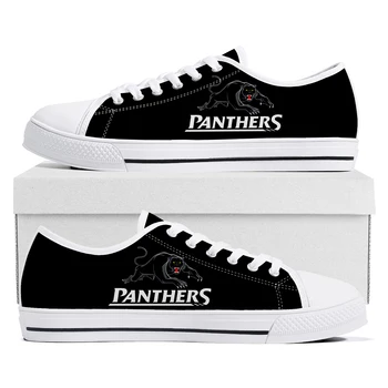 Penrith Panthers Австралийские регбийные кроссовки с низким берцем, мужские женские подростковые парусиновые кроссовки высокого качества, Повседневная обувь на заказ, сделай сам