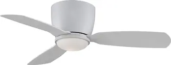Внутренний потолочный вентилятор с лопастями и комплектом светодиодной подсветки 44 дюйма- Матово-белый