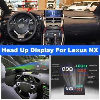 Дисплей HUD Head Up Для Lexus NX 200t/300/300h NX200t/NX300/NX300h 2014-2020 Автомобильные Электронные Аксессуары Сигнализация скорости движения