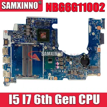 Для Acer VN7-572 VN7-572G материнская плата ноутбука I5 I7 6th Gen CPU GTX950/945M 14306-1M NBG6G11002
