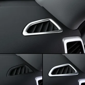 Для Hyundai Tucson 2015 2016 2017 2018 ABS Матовый Автомобильный передний Маленький Воздухозаборник Декоративная Крышка Отделка Аксессуары для укладки автомобилей 2 шт