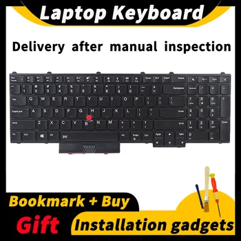 Для Новой клавиатуры ноутбука Lenovo ThinkPad P50 P51 с подсветкой P70 P71 01HW200 01HW282 SN20M15446 (четыре колонки)