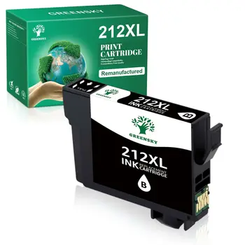 Картридж с высоким выходом чернил 1PK для принтера Epson 212XL Workforce XP-4100 XP-4105