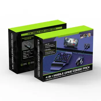 Клавиатура для левой руки, клавиатура для одной руки Gamwing Mix SE / Elite, Преобразователь мыши и клавиатуры и комбинированный набор для мобильных игр Android