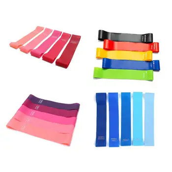 Набор силиконовых резинок для йоги, эластичная лента для фитнеса С сумкой для переноски, аксессуары для фитнеса Для мужчин И женщин