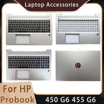 Новый Для HP Probook 450 G6 455 G6 Сменные Аксессуары для ноутбуков ЖК-задняя крышка/Упор для рук/Клавиатура L45090-001 L45091-001 L45110-001