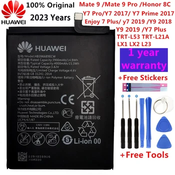 Новый Оригинальный литий-ионный аккумулятор HB406689ECW 4000 мАч для мобильного телефона Huawei Enjoy 7 Enjoy 7plus Y7 Prime Smart