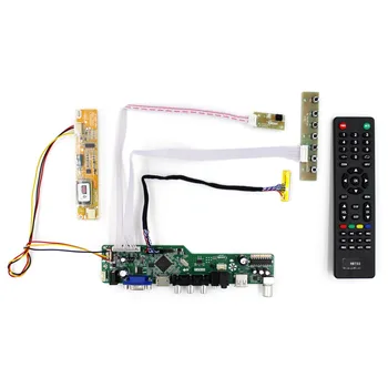 Плата управления ЖК-дисплеем TV HD MI VGA AV USB AUDIO для ЖК-панели 1280x800 LP141WX3 B154EW02
