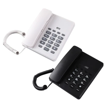 Проводной Стационарный телефон B95D HCD с Отключением звука, , и Повторным набором номера Домашний Настольный Телефон Два