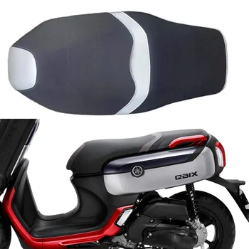 Черная Подушка сиденья водителя и заднего пассажира мотоцикла для YAMAHA QBIX 125