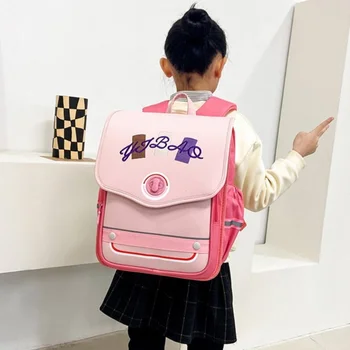 Японский Стиль, для девочек и мальчиков, для учащихся 1-6 классов, модные школьные сумки, Новые детские Дышащие Рюкзаки большой емкости, Прямая доставка
