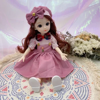 кукла 30 см, полный комплект, кукла принцессы, 1/6 BJD, кукла для детей, игрушка для девочек, подарок на День рождения
