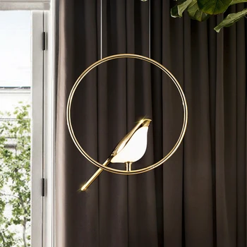 светодиодная люстра скандинавского современного дизайна, люстра для спальни, кухни, ресторана, роскошное устройство для украшения дома